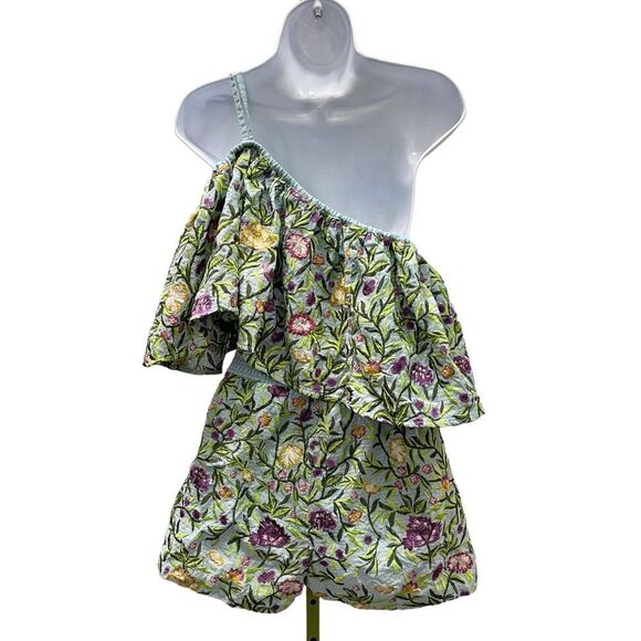 Anthropologie La Fuori Embroidered Romper Size XL - Picture 4 of 8